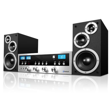 50W CD Stereo System with Bluetooth